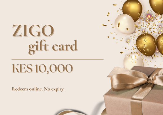 ZIGO Personalised Gift Card