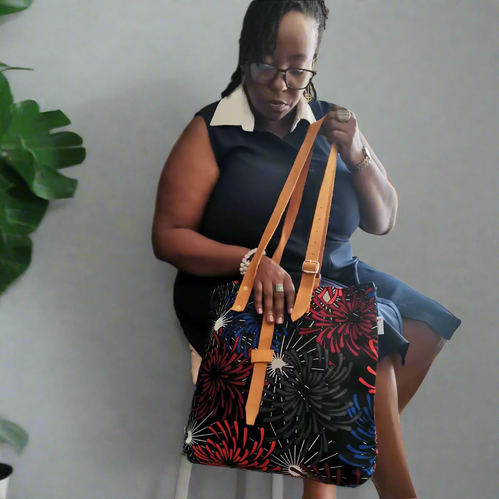 Zigo Kitenge Tote Bag