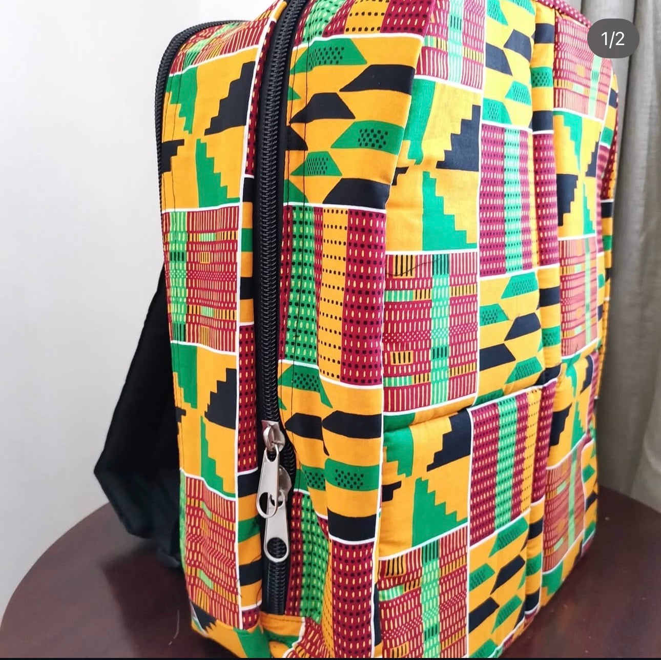 Zigo Canvas Kitenge DJ Bag - 14 pockets