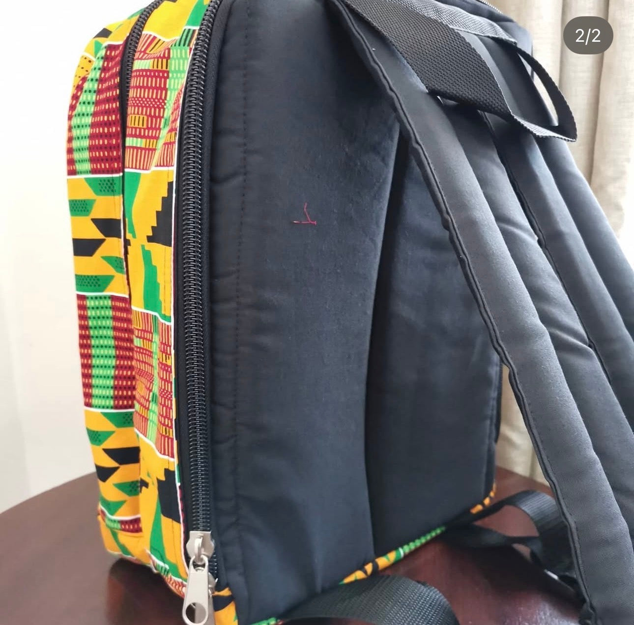 Zigo Canvas Kitenge DJ Bag - 14 pockets